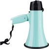 POCHY Hand Megaphone Loudspeaker Recording Megaphone Speaker W/Adjustable Volume Control Foldable Handle Outdoor Bullhorn Speaker view 4