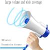 POCHY Hand Megaphones Recording Portable Megaphone Speaker Built-in Siren Foldable Handle Lightweight Referee Bullhorn Speaker view 2
