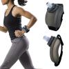 AVZXXKUF Sports Wrist Water Bottle,Hand-Free Adjustable Wrist Water Bottles,Wearable and Leak-Proof Silicone Sports Water Bottle for Running Cycling Climbing and Outdoor Activity(Black) view 1