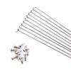 ZOCKZ 48Pcs Bicycle Spokes, 14G J Bend Steel Mountain Bike Spokes 72-310mm Cycling Spokes with Nipples and Bicycle Spoke Reflectors for MTB Road Bike Racing Bike Folding Bike view 3
