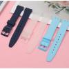 Hijiawee Silicone Band for Swatch 17mm 19mm 20mm, Replacement Waterproof Wristband Watch Strap for Swatch 20mm/19mm/17mm for Women Men (20mm, Darkblue) view 3