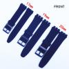 Hijiawee Silicone Band for Swatch 17mm 19mm 20mm, Replacement Waterproof Wristband Watch Strap for Swatch 20mm/19mm/17mm for Women Men (20mm, Darkblue) view 4