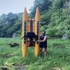 Binana Catamaran Inflatable Kayak Boat SUP view 2