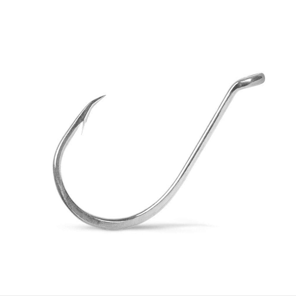 50-Pack Size 4 VMC Octopus Hooks - Faultless Octopus - Nickel - 9299 - #4