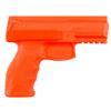 American Safety Props - Non-Functional Solid Polymer Holster Molding Gun Prop - (Prepped) - Blaze Orange - U.S.A. Made - Compatible with HK VP9 (9mm) view 3