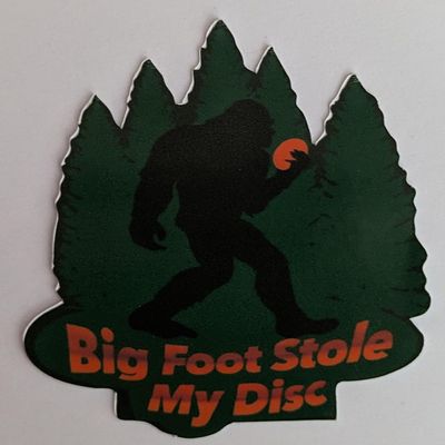 Disc Golf, Bigfoot Stole My disc