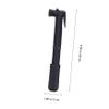INOOMP 3sets Portable Mini Pump High Pressure Inflator American French Nozzle for Easy Use for Cars and More Ergonomic Design for One-Hand view 2
