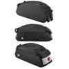 AWKSPORTS Bike Bag Rear Rack with Light, 10L Bicycle Trunk Bag Bike Pannier Bicycle Rear Carrier Bag with Shoulder Strap for MTB Bike Outdoor Traveling Cycling (10L) view 2