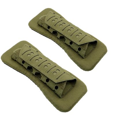 Zamudam Tactical Vest Shoulder Pad Cushion Pad for CPC JPC XPC Molle Plate Carrier Shoulder Strap Pads 1 Pair Green