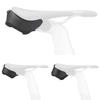 Aeroclam P1 Product Bundle, Aeroclam P1 Small - Medium Lower Section - Large Lower Section, Seat Bag Cycling Bike Saddle Bag Compact Under Seat Hard Shell Waterproof Aerodynamic for Mountain Road Bike Concave Top view 1