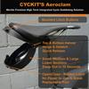 Aeroclam P1 Product Bundle, Aeroclam P1 Small - Medium Lower Section - Large Lower Section, Seat Bag Cycling Bike Saddle Bag Compact Under Seat Hard Shell Waterproof Aerodynamic for Mountain Road Bike Concave Top view 3