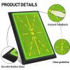 ERICAT Golf Hitting Mat, Golf Training Set for Swing Detection Batting, Instant Path Feedback, Non-Slip Rubber Bottom Simulation Grass, Space Saving and Easy to Use, for Home, Outdoor view 3