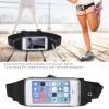 Waterproofs Touch Screen Waist Bag Outdoor Running Belt with Phone Holder, Anti Theft Running Fanny Pack for Men and Women, Sport Belt for Jogging, Hiking, Gym (black) view 2