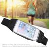 Waterproofs Touch Screen Waist Bag Outdoor Running Belt with Phone Holder, Anti Theft Running Fanny Pack for Men and Women, Sport Belt for Jogging, Hiking, Gym (black) view 3