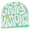 yolrdiw Women Beanie Y2k Letter Graphic Soft Warm Knitted Hats Men Winter Cap Green/White view 1