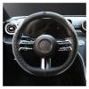 Car Steering Wheel Cover Set Car Steering Wheel Cover Comfortable Leather Fresh and Breathable Car Interior (Color : 3#) view 1