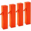 Joewuzun Football Pylons Football Field Markers End Zone Markers Sand Weighted Anchorless Football Endzone Pylons Football Accessories- Orange (Orange-4PCS) view 1