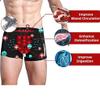 Men's Magnetic Therapy Underwear Tourmaline Stretch Boxer Briefs Breathable Shorts Health Care Inner Pants (Color : 2pcs, Size : XX-Large) view 4