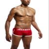 JOCKMAIL Mens Padded Boxer Brief Underwear with Hip Pad Enhancing Buttcocks Boxer Shorts (as1, alpha, m, regular, regular, Red) view 4