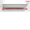 Lock-Shelf 36"L x 12.5"W x 4.5"H Full Foam. The Ultimate Tactical Concealment Shelf & Hidden Storage For Valuables! Keep your belongings safe! view 3