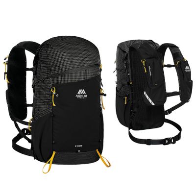 AONIJIE Large Hydration Pack Backpack 30L Running Multifunctional Hiking Backpacks Climbing Hydration Daypack Lightweight Black