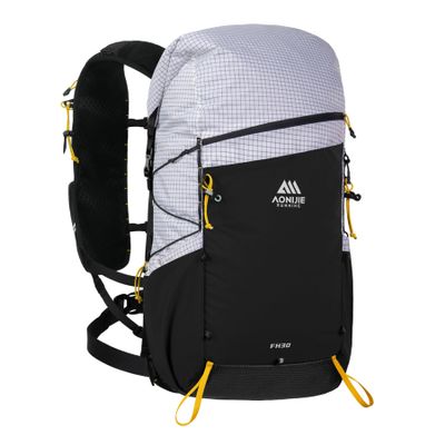 AONIJIE Large Hydration Pack Backpack 30L Running Multifunctional Hiking Backpacks Climbing Hydration Daypack Lightweight Gray