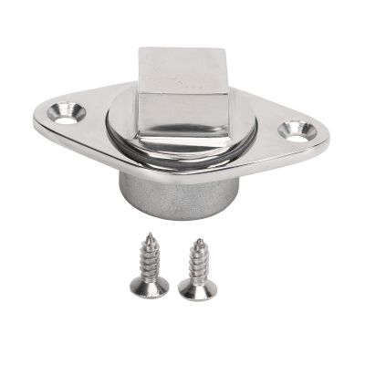 Garboard Drain Plug, 316 Stainless Steel Marine Boat Plug Fits with Waterproof Silicone Seal Ring Boat Transom Garboard Drain Plug for 1 1/4in Diameter Hole