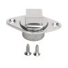 Garboard Drain Plug, 316 Stainless Steel Marine Boat Plug Fits with Waterproof Silicone Seal Ring Boat Transom Garboard Drain Plug for 1 1/4in Diameter Hole view 1