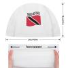 Flag of Trinidad and Tobago Adult Swim Caps Waterproof Bathing Cap Comfy Swimming Hat for Long and Short Hair view 2