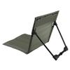 Zerodis Portable Folding Beach Lounge Chair with Backrest - Vibrant Design, Oversized Zippered Pocket - Easy to Unfold, 600D Oxford Cloth, 7075 Aluminum Alloy (Army Green) view 4