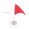 CORHAD Golf Cup Flag Set Hole Cup Tray Golf Training Flags for Practice Golfing Flagstick for Golf Accessories view 3