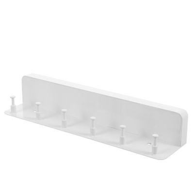 CORHAD Medal Display Stand White Plastic Medal Hanger for Wall Mount with Space-Saving Design Suitable for Race Gymnastics Soccer and Running Medals