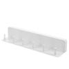 CORHAD Medal Display Stand White Plastic Medal Hanger for Wall Mount with Space-Saving Design Suitable for Race Gymnastics Soccer and Running Medals view 1