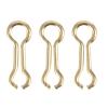 300PCS Carp Fishing Wire Eyes Sinker, Steel Alloy Screw Leads Mould Tackle Accessory (Small) view 3