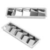 Airshi Boat Marine Stainless Steel Vent, Stainless Steel 5 Slots Boat Louvered Vent Rectangle Anti Rust for Yachts view 3