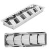 Airshi Boat Marine Stainless Steel Vent, Stainless Steel 5 Slots Boat Louvered Vent Rectangle Anti Rust for Yachts view 4