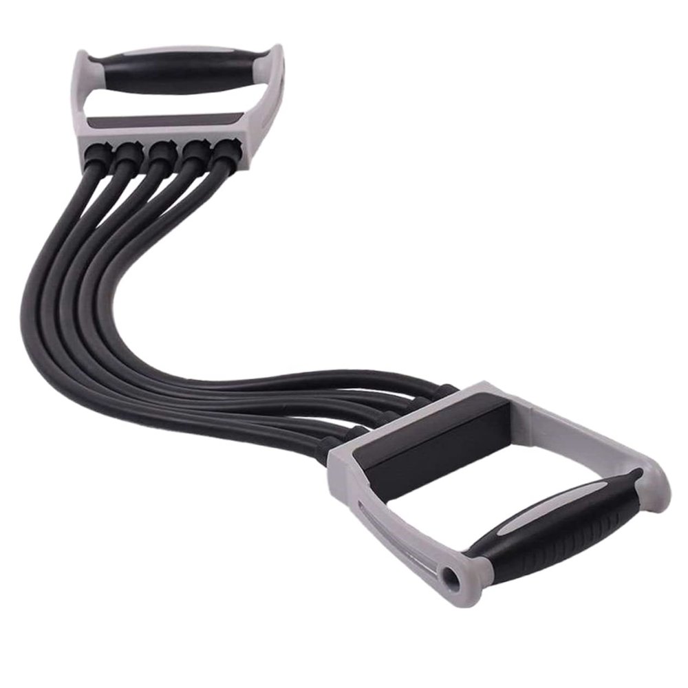 1Pc Adjustable Elastic Chest Expander Fitness Equipment for Strength Training Ergonomic Handles for Comfortable Grip for Chest Arms and Shoulders at Home Gym