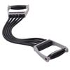 1Pc Adjustable Elastic Chest Expander Fitness Equipment for Strength Training Ergonomic Handles for Comfortable Grip for Chest Arms and Shoulders at Home Gym