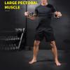 1Pc Adjustable Elastic Chest Expander Fitness Equipment for Strength Training Ergonomic Handles for Comfortable Grip for Chest Arms and Shoulders at Home Gym view 4