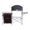 Camping Cooking Table Folding Outdoor Kitchen Picnic Cabinet view 1