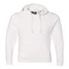 J. America Mens Triblend Fleece Hooded Sweatshirt, L, Antique White Triblend view 1