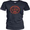 Auburn Tigers NCAA Officially Licensed Women's Tri-Blend T-Shirt Emblem, Large view 2
