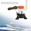 Portable Live Bait Aerator Pump with 350GPH Adjustable Flow and Bottom Suction Cup Livewell Pump for Marine Fishing view 3