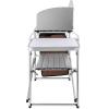 Camping Kitchen Table Picnic Cabinet Folding Cooking Storage Rack Portable Brown view 3