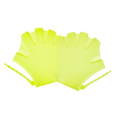 2pcs Swim Paddles Gloves for Boys and Girls Water Mitts for Swimming Diving Comfortable Swim Training Accessories for Boys Girls Fluorescent