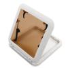 Marine Hatch Porthole Window, Square Deck Hatch Window Thick Tempered Glass Push Out Anti Aging 495x495mm 0160 Adjusted for Yacht view 1