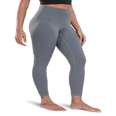 Colorfulkoala Women's Buttery Soft High Waisted Yoga Pants 7/8 Length Leggings (M, Tradewinds)