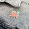 Hike and Draw Gold Bryce Canyon National Park Enamel Pin view 4