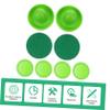INOOMP 1set Air Hockey Pucks Replacement Kit and Headers for Tables Ergonomic Paddles and Pucks for Enhanced Air Hockey Accessories view 2