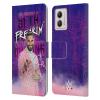 Head Case Designs Officially Licensed WWE Seth Freakin' Rollins Seth Rollins Leather Book Wallet Case Cover Compatible with Motorola Moto G53 5G view 1
